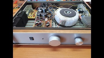 DIY 2.1 amplifier 2x100w+200w home made AB class