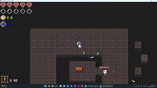 Top-Down Platformer Game enemy system test (C# Windows forms)