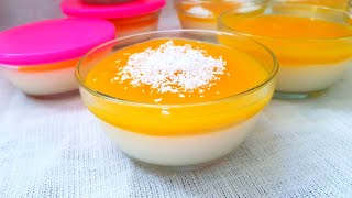 أطيب مهلبية الحليب والبرتقال في موسم الحمضيات || How To Make Mohalabia - MILK and ORANGE pudding