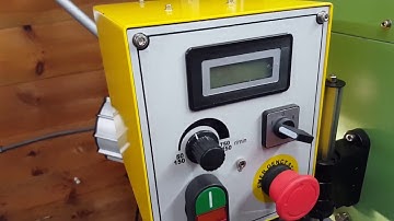 Warco WM18 mill with 3 axis DRO and X Axis Power Feed