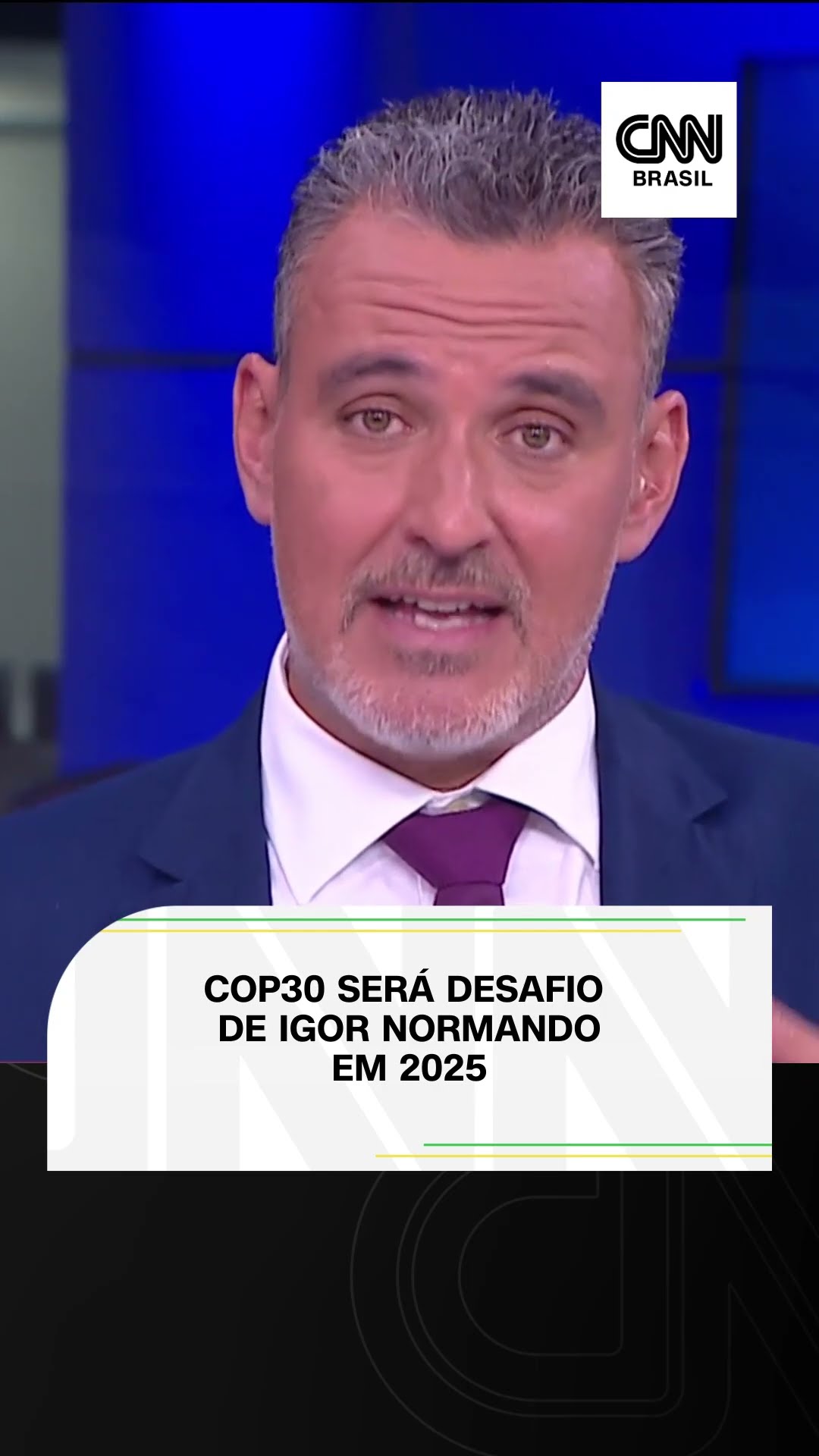 COP30 será desafio de Igor Normando em 2025 | CNN Brasil #shorts