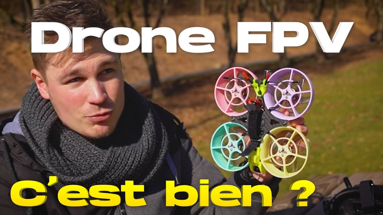 DRONE FPV - RaceWhoop - Premiers vols