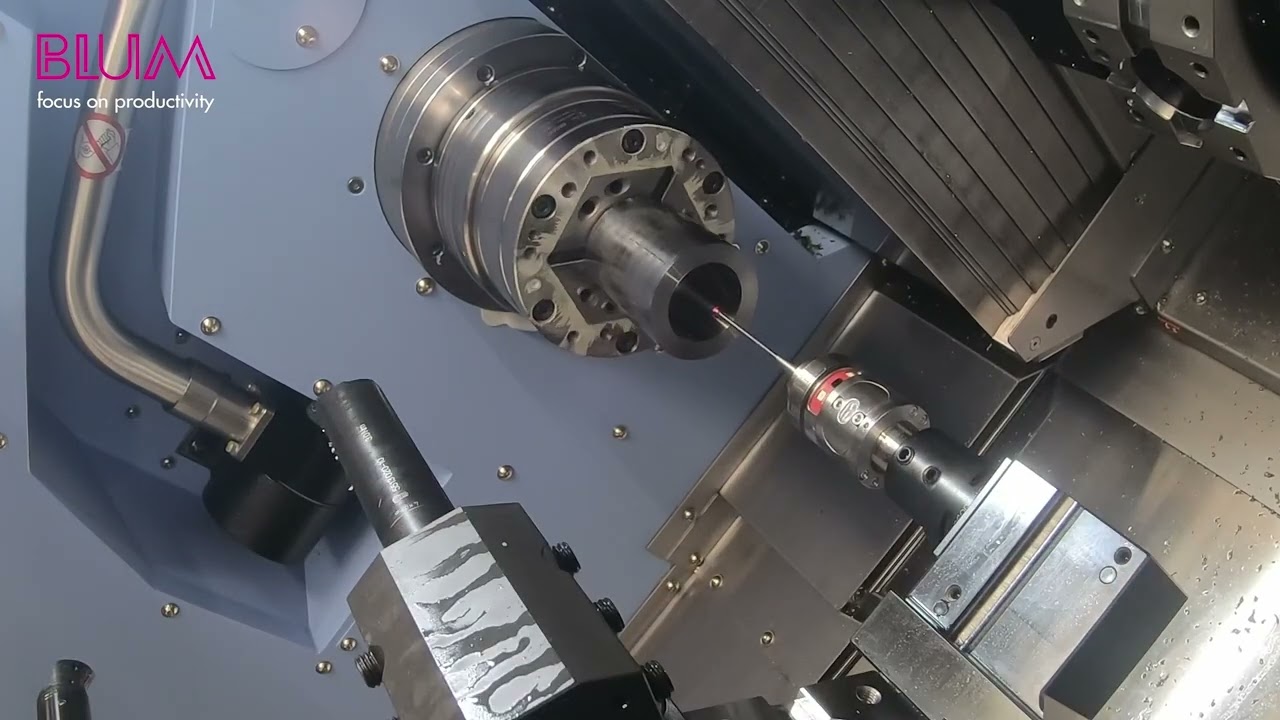 TC54-10 T touch probe: Workpiece measurement in a lathe
