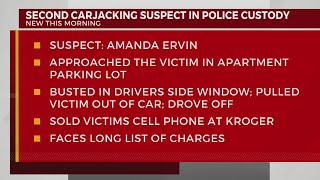 Second carjacking suspect in police custody