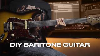 DIY Baritone Guitar Conversion Project