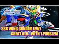 [G Generation ETERNAL] SSR Wing Gundam (EW) Got Great Stats, but Its Weapons are Mediocre