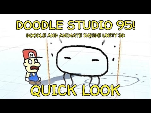 Doodle Studio 95! draw and animate in Unity - Quick Look