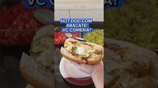 O famoso Completo Italiano com abacate do  Chile! 🌭 #receitas #shortsbrasil #comidachilena
