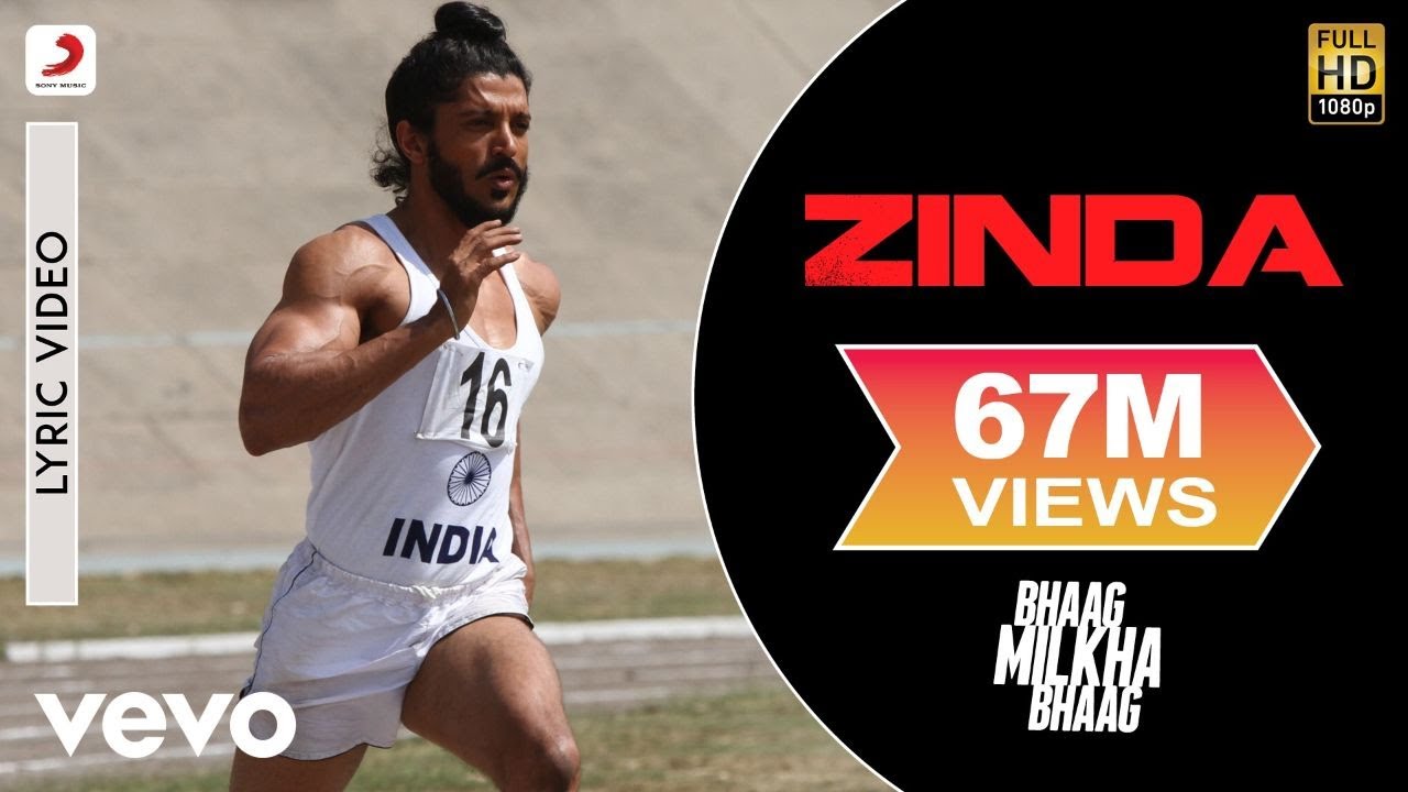 Zinda Lyric Video   Bhaag Milkha BhaagFarhan AkhtarSiddharth MahadevanPrasoon Joshi