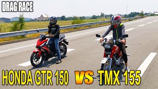 Honda Tmx 155 Vs Honda Gtr 150 Drag Race