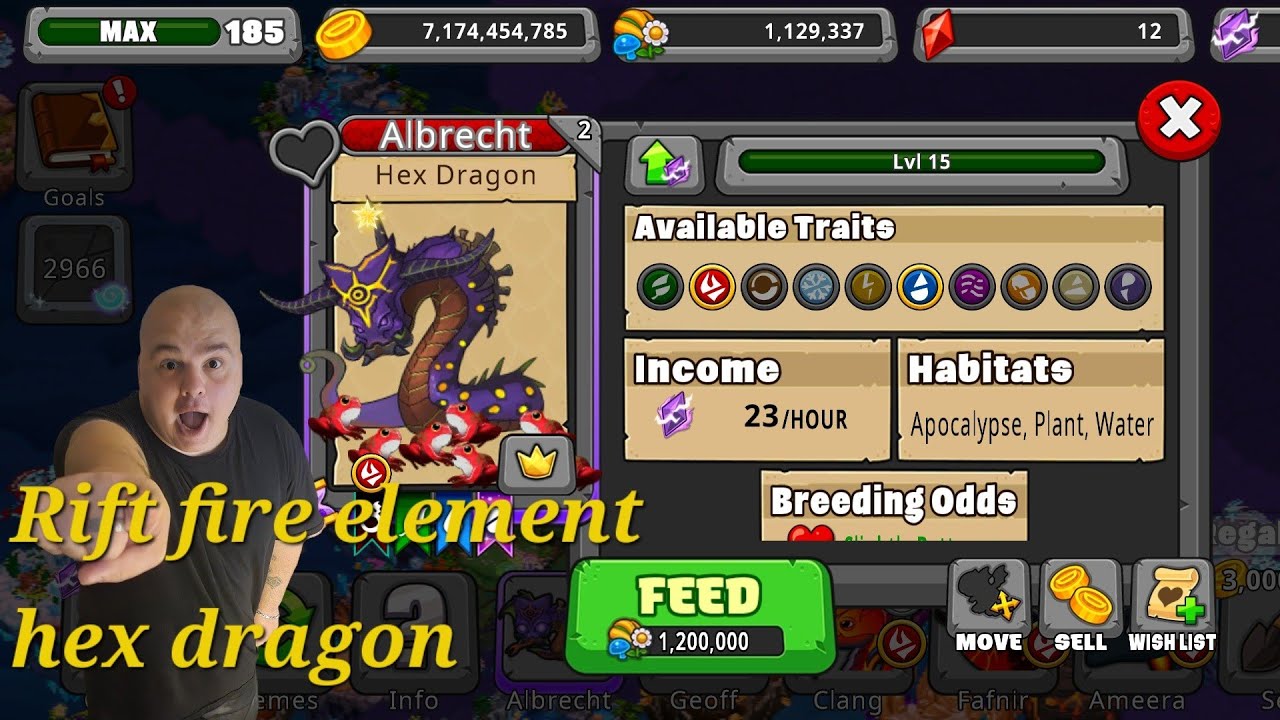 How to get the RIFT FIRE 🔥 ELEMENT HEX DRAGON 