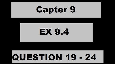 FSC Math 11 Class || Exercise 9.4 || Question 19 to 24 || chapter 9 fundamentals of trigonometry ||