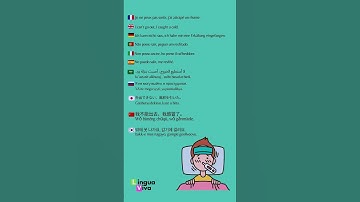 Phrases in a polyglot way eleven languages! It
