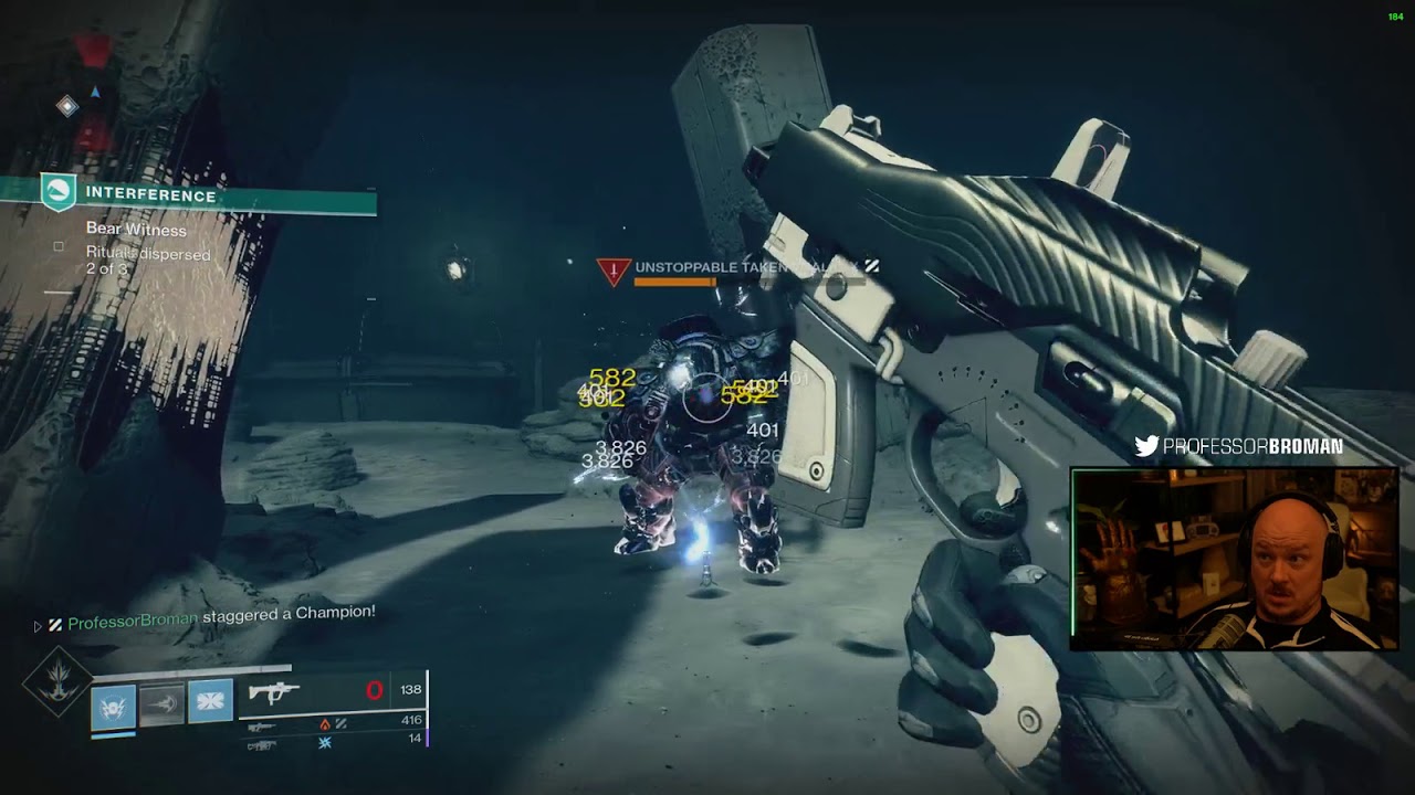 Broman Reacts To The Interference Mission (Destiny 2)