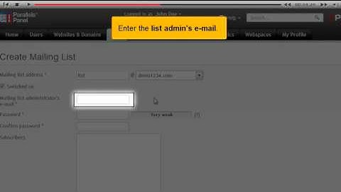 How to create mailing lists in Plesk - webpromo-inc.com
