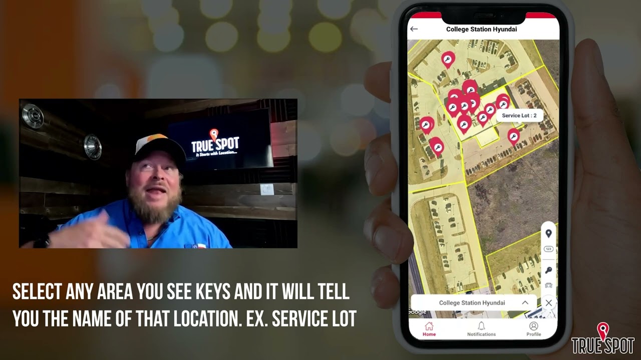 How to Use the New Map Function in the TrueSpot App
