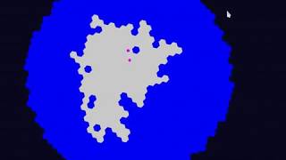 Hex Tilemap Test - Random Walkers