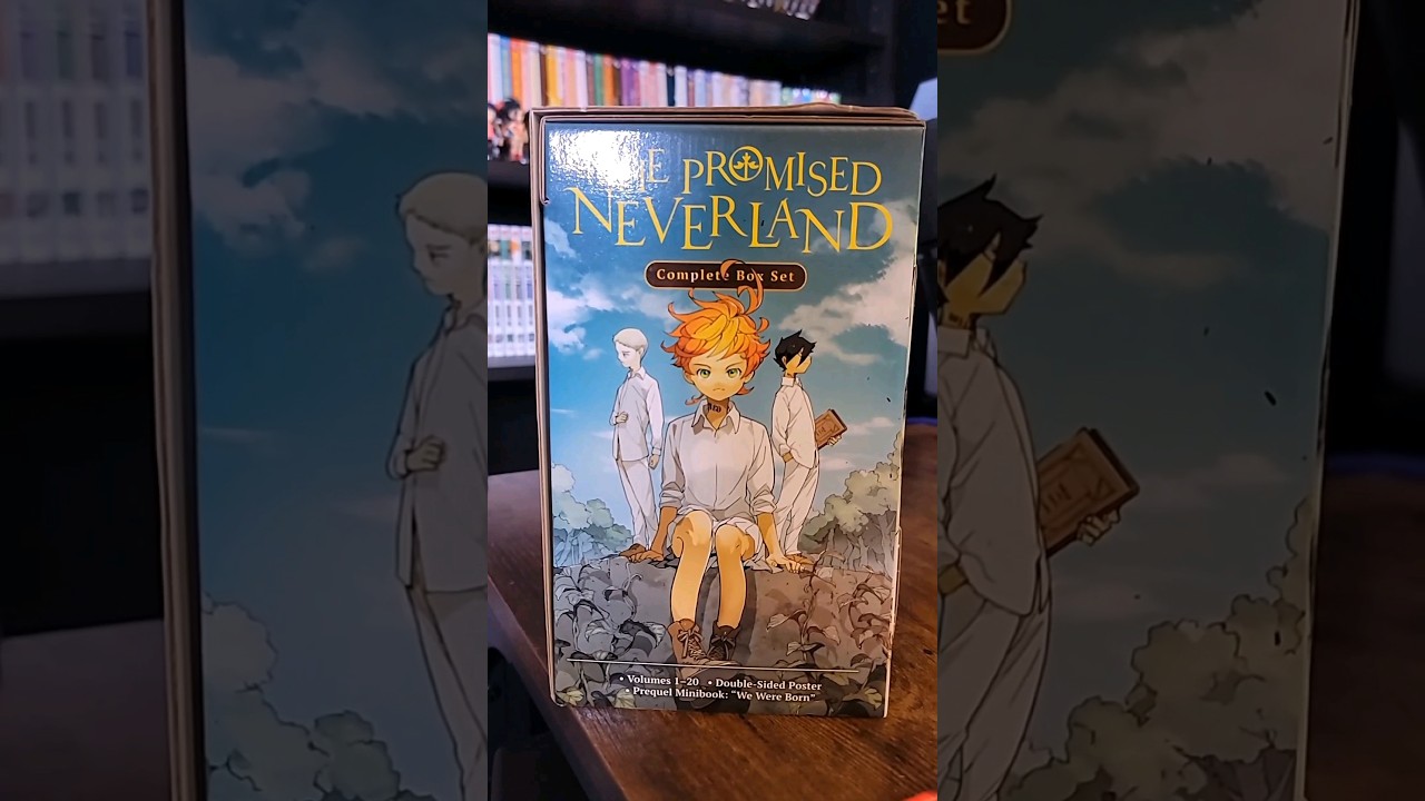 UNBOXING My The Promised Neverland MANGA BOX SET
