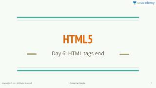 Learning Web Development with HTML5 - Meta Tags