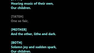 Our Children (Ragtime) Male Part Only / Karaoke