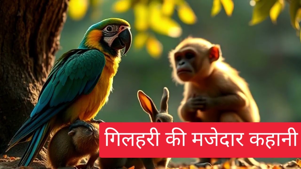 गिलहरी की मजेदार कहानी...