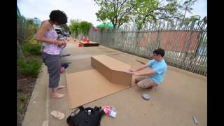 2014 Build On Site Event at Cardboard Boat Regatta