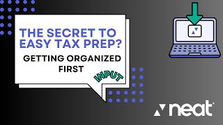 The Secret to Easy Tax Prep? Getting Organized First