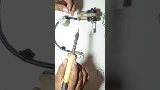 120v motor runs on 220v !! ac motor connection trick !! #shorts #viral #repair