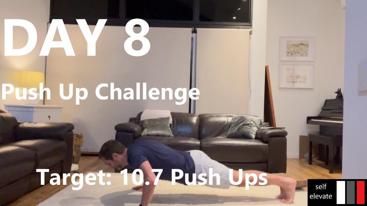 365 Day Push Up Challenge - Day 8 - YouTube