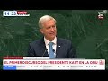 Primer discurso de José Antonio Kast en la ONU | 24 Horas TVN Chile