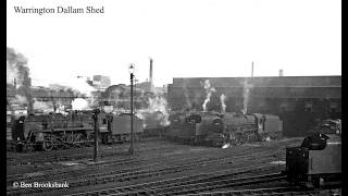 A nostalgic trip to Warrington Dallam (8B) to see what remains of a favourite train spotting shed
