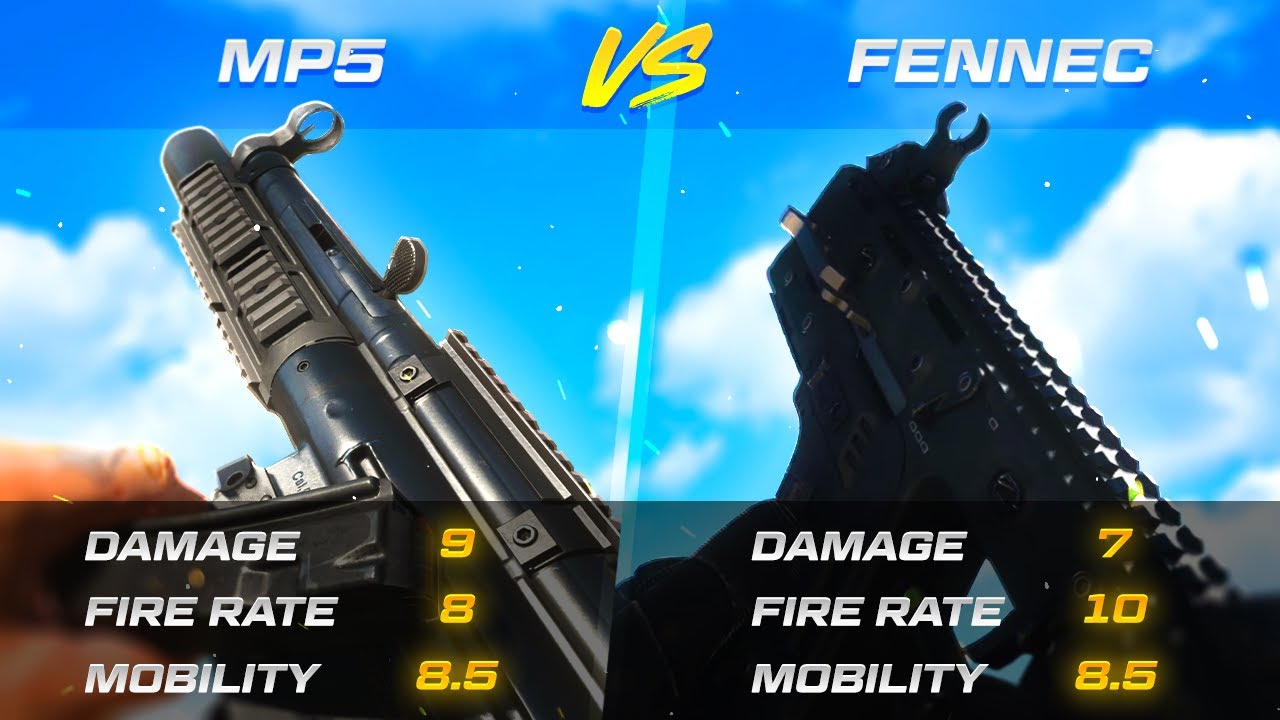 MP5 vs FENNEC! Which is the BEST SMG in WARZONE?