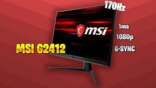 MSI G2412 - The BEST Monitor Gaming QUALITY-PRICE