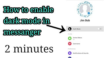 How to Activate the Hidden Dark Mode in Facebook Messenger