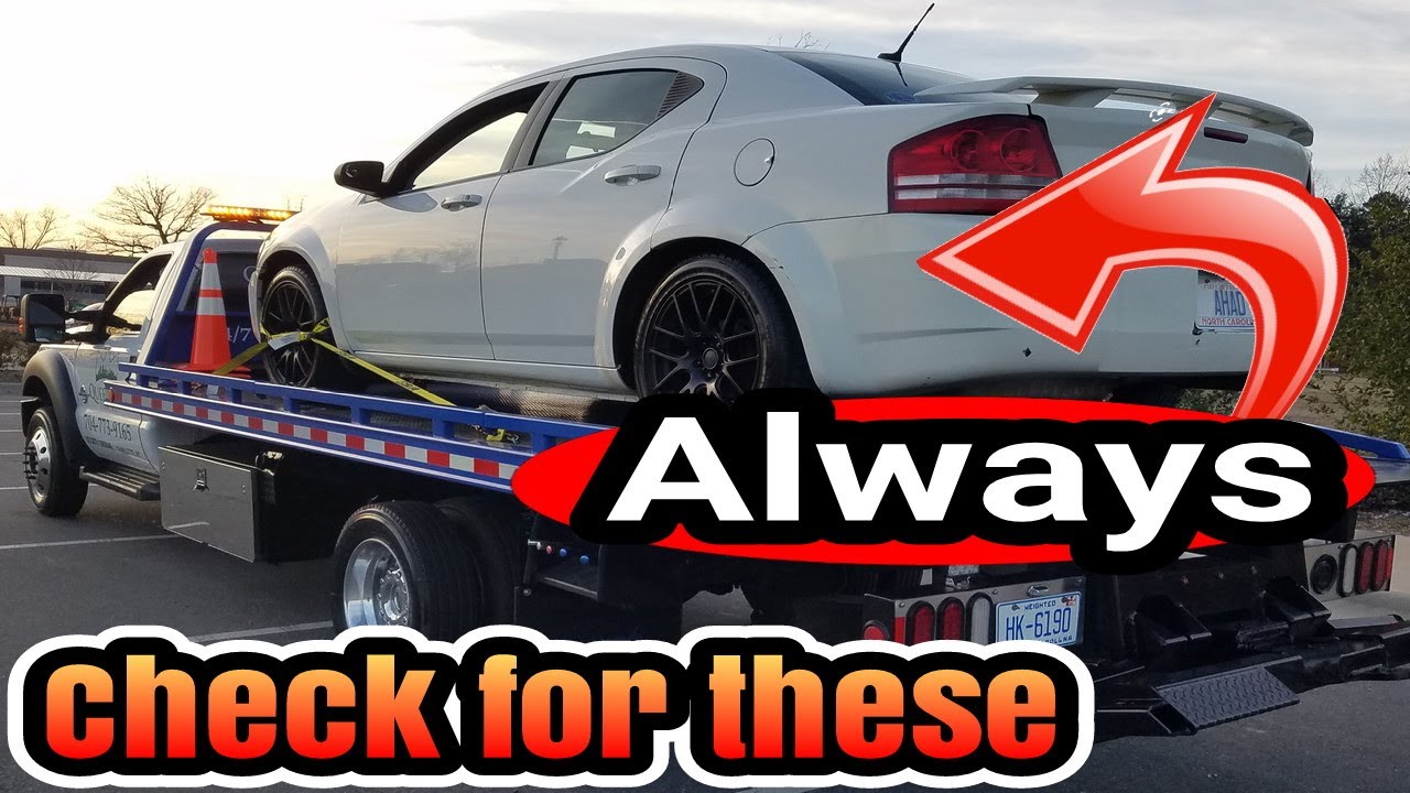 WARNINGS. How to avoid needing a TOW TRUCK. Doing this will destroy