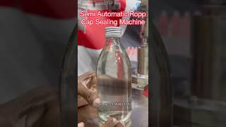 Semi Automatic Ropp Cap Sealing Machine