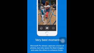camera app for iOS devices Microsoft  Pix screenshot 2
