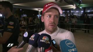 Interview with Vettel after qualifying - Abu Dhabi GP 2016