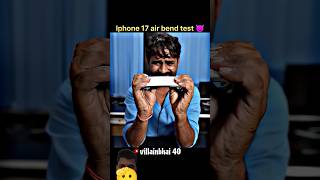Iphone 17 air bend test 😈//#shorts #mrindiahacker #iphoneair #automobile #trending