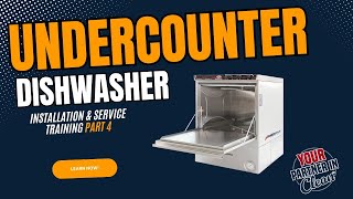 CMA 180UC Undercounter Dishwasher | Service Training Part 2