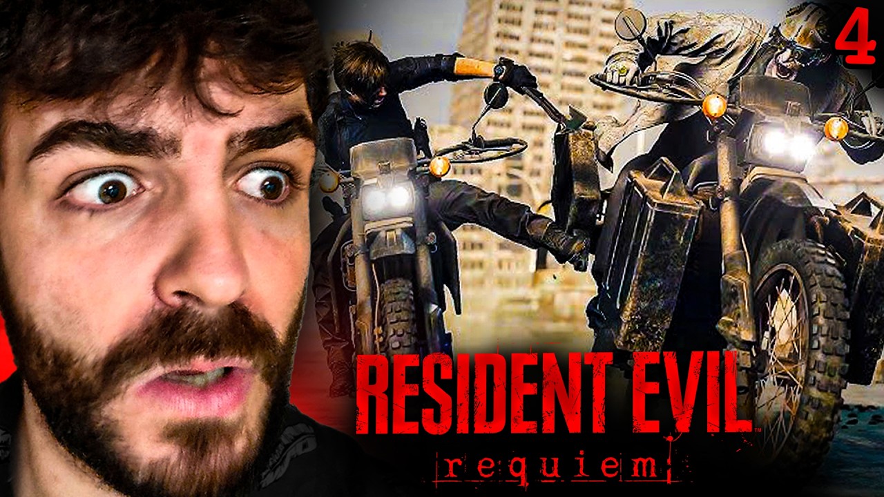 Leon llega a Raccoon City y se Desata el Panico!💀 | Resident Evil 9 Requiem Completo en Español #4