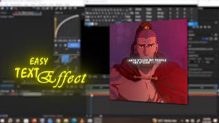 3 Easy text effect | after effects tutorial
