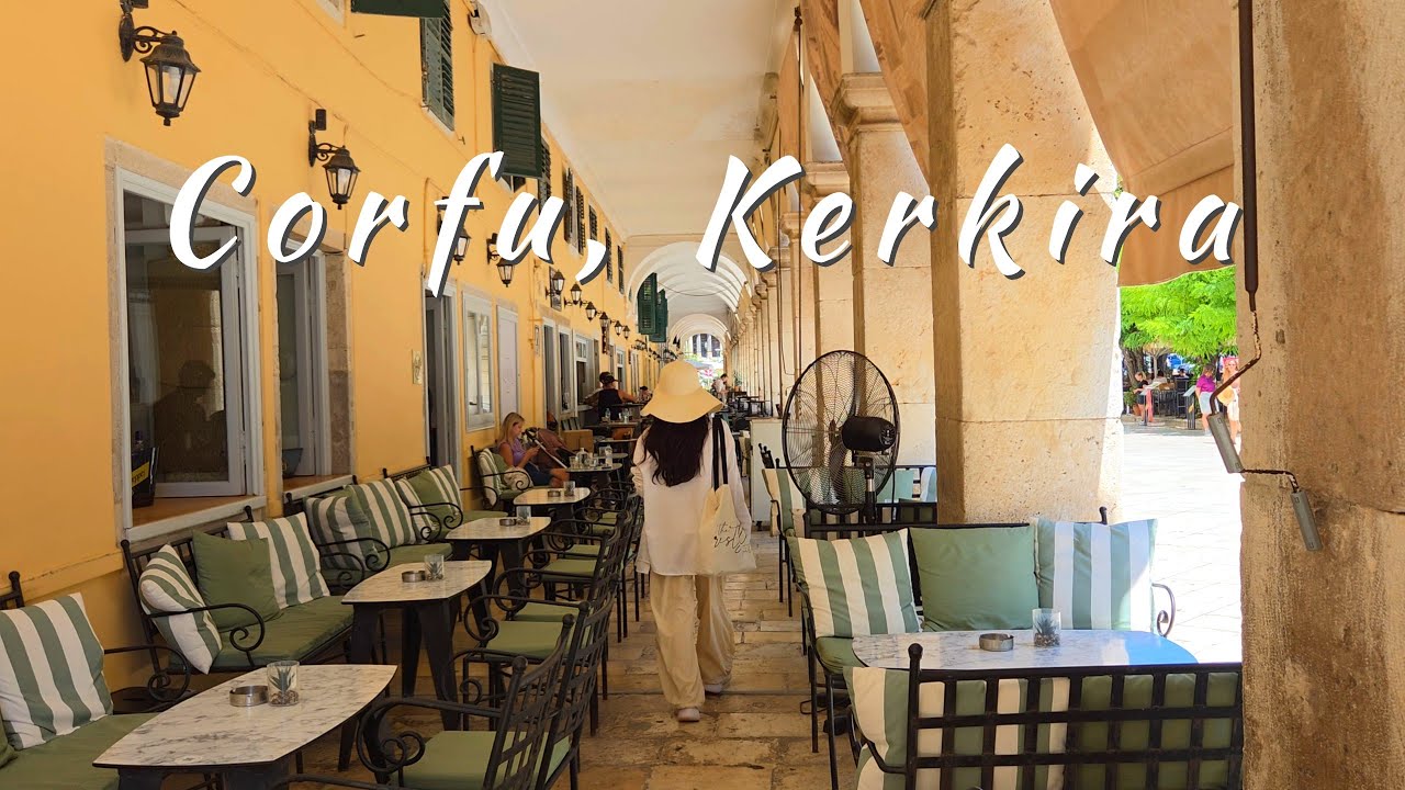 Strolling around the Corfu, Kerkira, Greece (Day 13 in Cruise)