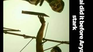 Salman Bhai did it before anyone| Arya Stark| GOT| Jai Ho