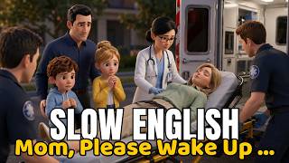 Mom Collapsed in the Kitchen 🍲 | Learn English with a Pixar Story | A1/A2 English Listening