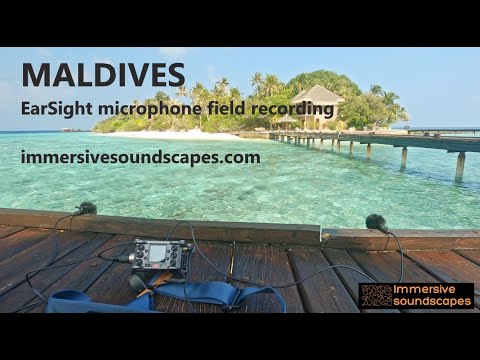 MALDIVES KAAFU ATOLL (EarSight microphone) - Field recording - High quality soundscape