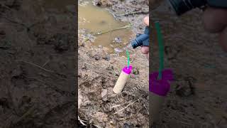 Firecracker Underwater / Underground POWER TEST #shorts #cracker #tricks #fireworks #newyear