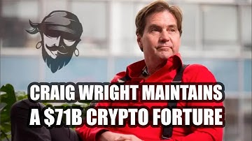 The Australian who claims to be the inventor of Bitcoin maintains a $71B cryptocurrency fortune