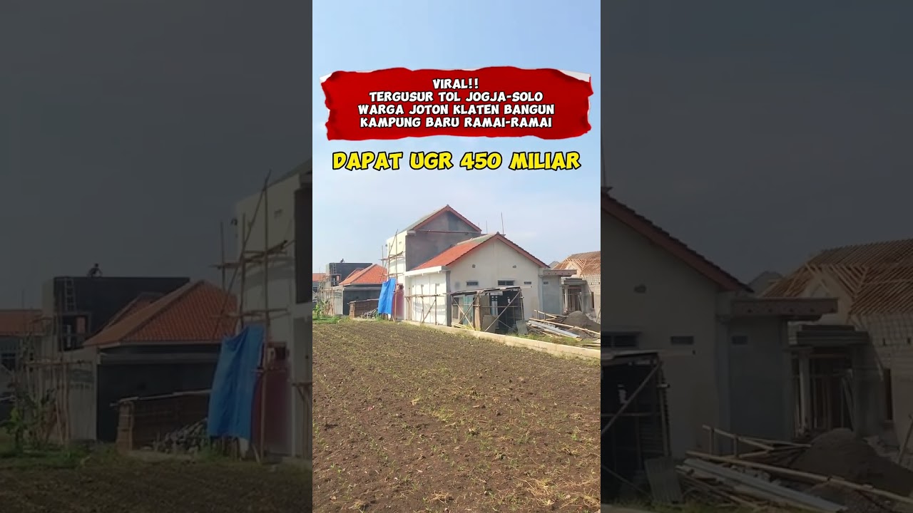 Kampung Miliarder Desa Joton Jogonalan Klaten Jawa Tengah
