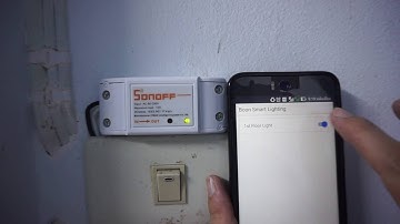 Control Sonoff WiFi Wireless Smart Switch (Pisonoff Firmware) with Android Application